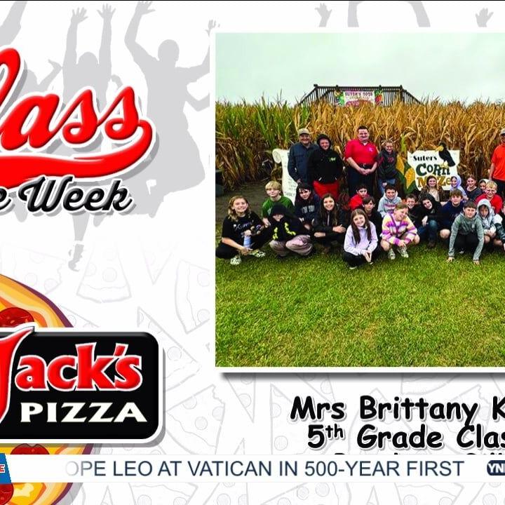 Fat Jack's Pizza Class of the Week - October 24, 2025
